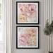 House of Hampton® Contemporary Peonies I - 2 Piece Picture Frame Painting Print Set on Canvas Paper, in Pink | 34.5 H x 69 W x 1.5 D in | Wayfair