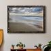 Highland Dunes La Jolla Sunset - Painting Print on Canvas, Solid Wood in Blue/Brown | 31.5 H x 23.5 W x 1.5 D in | Wayfair