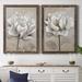 Lark Manor™ "Soft White I" 2-Piece Painting Print Set Canvas in Brown/Gray/White | 31 H x 44 W in | Wayfair 421FEA3C40F54252B14E66B0410AC024