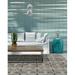 Gray 114 x 0.25 in Area Rug - Kaleen Peranakan Tile Floral Handmade Tufted Grey Indoor/Outdoor Area Rug Polyester | 114 W x 0.25 D in | Wayfair