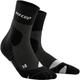 CEP Damen Hiking Merino Mid Cut Socken (Größe 34 , grau)