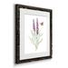 August Grove® Wildflower Botanical I - Picture Frame Painting Print on Paper in Green/Indigo | 24 H x 18 W x 1.5 D in | Wayfair