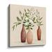 Winston Porter Natural Bouquet I Light - Graphic Art Print on Canvas in Green | 10 H x 10 W x 2 D in | Wayfair 81E64B5E48C1480B927BC2B0B8B2454F