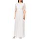 Frock and Frill Women's Crisanta Embelished Maxi Dress Party, White (Bright White #Ffffff), (Size:UK 14)