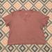 American Eagle Outfitters Tops | Aeo Womens Mauve Short Style Short Sleeve Top Szxl | Color: Tan | Size: Xl