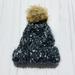 American Eagle Outfitters Accessories | American Eagle Beanie Hat | Color: Black/Gray | Size: Os