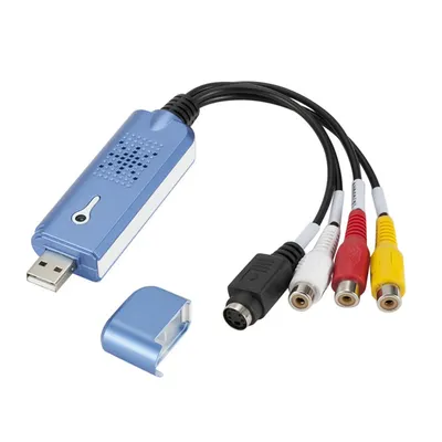 Adaptateur de Capture Audio-vidéo VHS USB 2.0 pour appareil de Capture DVD DVR TV carte de