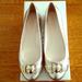 Coach Shoes | Coach Gold Ballerina Flats | Color: Gold | Size: 5.5
