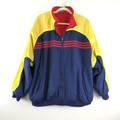 Adidas Jackets & Coats | Adidas Vtg Logo Reversible Zip Front Jacket | Color: Blue/Red | Size: Xl