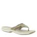 Clarks BREEZE SEA - Womens 6 Grey Sandal Medium