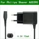 Adaptateur secteur pour rasoir électrique Philips prise murale 4.3V ue US ca chargeur MG3748