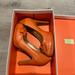 Anthropologie Shoes | Anthropologie Bow Pumps New | Color: Orange | Size: 7.5