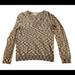 Michael Kors Tops | Michael Kors Long Sleeve Size X-Small | Color: Blue/Orange | Size: Xs