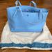 Tory Burch Bags | Authentic Tory Burch Emerson Medium Tote Bag | Color: Blue | Size: 17in X 11in X 6in