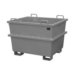 Universalcontainer UC 750 lackiert RAL7005 Mausgrau Stapler Anbaugerät Image