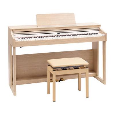 Roland RP701 88-Key Classic Digital Piano with Stand and Bench (Light Oak) RP701-LA