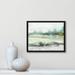 Casa Fine Arts Season Of Summer - Floater Frame Painting Print on Canvas in Gray/Green | 12.5 H x 15.5 W x 2 D in | Wayfair 42886-01