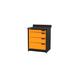 Swivel Storage Solutions 30" H x 24" W x 36" D Storage Cabinet, Wood in Orange | 30 H x 24 W x 36 D in | Wayfair PB1813604