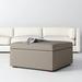 AllModern Benedict Upholstered Storage Ottoman Mildew Resistant/Fade Resistant/Scratch/Tear Resistant/Stain Resistant/Water Resistant | Wayfair