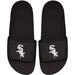 Men's ISlide Black Chicago White Sox Primary Motto Slide Sandals