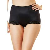 Plus Size Women's Tummy Control Brief by Rago in Black (Size XL) Body Shaper