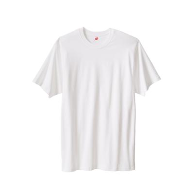 Men's Big & Tall X-Temp® Cotton Crewneck Tee 3-pack by Hanes in White (Size 8XL)