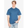 Men's Big & Tall Hanes® Beefy-T Pocket T-Shirt by Hanes in Denim Blue (Size 2XL)