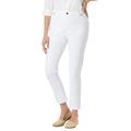 Plus Size Women's Stretch Slim Jean by Woman Within in White (Size 16 W)