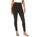 Plus Size Women's Ankle-Length Essential Stretch Legging by Roaman's in Black (Size 2X) Activewear Workout Yoga Pants