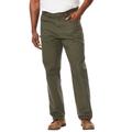 Men's Big & Tall Denim or Ripstop Carpenter Jeans by Wrangler® in Loden (Size 54 30)