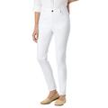 Plus Size Women's Comfort Curve Straight-Leg Jean by Woman Within in White (Size 22 WP)