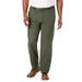 Men's Big & Tall Boulder Creek® Renegade Side-Elastic Waist Cargo Pants by Boulder Creek in Olive (Size 68 38)