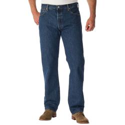 Men's Big & Tall Levi's® 501® Original Fit Stretch Jeans by Levi's in Dark Stonewash (Size 46 32)
