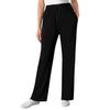 Plus Size Women's Sport Knit Straight Leg Pant by Woman Within in Black (Size 3X)