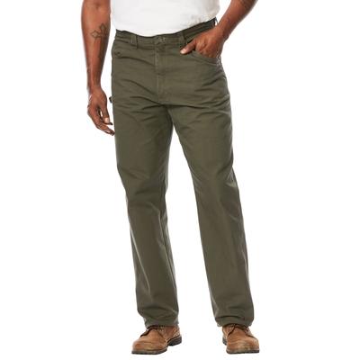 Men's Big & Tall Riggs Workwear Denim Ripstop Carpenter Jeans by Wrangler in Loden (Size 40 34)