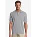 Men's Big & Tall Hanes® Cotton-Blend EcoSmart® Jersey Polo by Hanes in Ash (Size M)