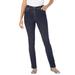 Plus Size Women's Stretch Slim Jean by Woman Within in Indigo (Size 12 W)