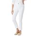 Plus Size Women's Stretch Slim Jean by Woman Within in White (Size 12 WP)