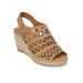 Women's The Karen Espadrille by Comfortview in Natural (Size 10 1/2 M)