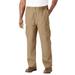 Men's Big & Tall Knockarounds® Full-Elastic Waist Cargo Pants by KingSize in Khaki (Size 2XL 40)