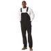 Men's Big & Tall Boulder Creek™ Denim Overalls by Boulder Creek in Black Denim (Size 40 40)