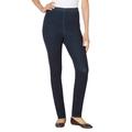 Plus Size Women's Fineline Denim Jegging by Woman Within in Indigo (Size 32 WP)