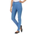 Plus Size Women's Fineline Denim Jegging by Woman Within in Light Stonewash (Size 26 WP)