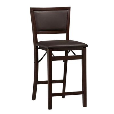 Triena Pad Back Folding Counter Stool 24