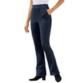 Plus Size Women's Bootcut Fineline Jean by Woman Within in Indigo (Size 28 T)