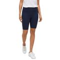 Plus Size Women's Stretch Knit Bike Shorts by ellos in Navy (Size 26/28)
