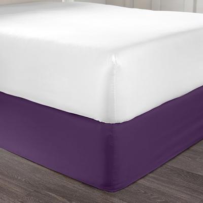 BH Studio Bedskirt by BH Studio in Plum (Size QUEE...