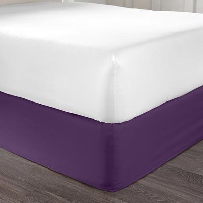 BH Studio Bedskirt by BH Studio in Plum (Size QUEEN)