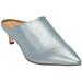 Extra Wide Width Women's The Camden Mule by Comfortview in Silver (Size 8 1/2 WW)