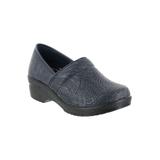 Women's Lyndee Slip-Ons by Easy Works by Easy Street® in Navy Tool (Size 8 1/2 M)
